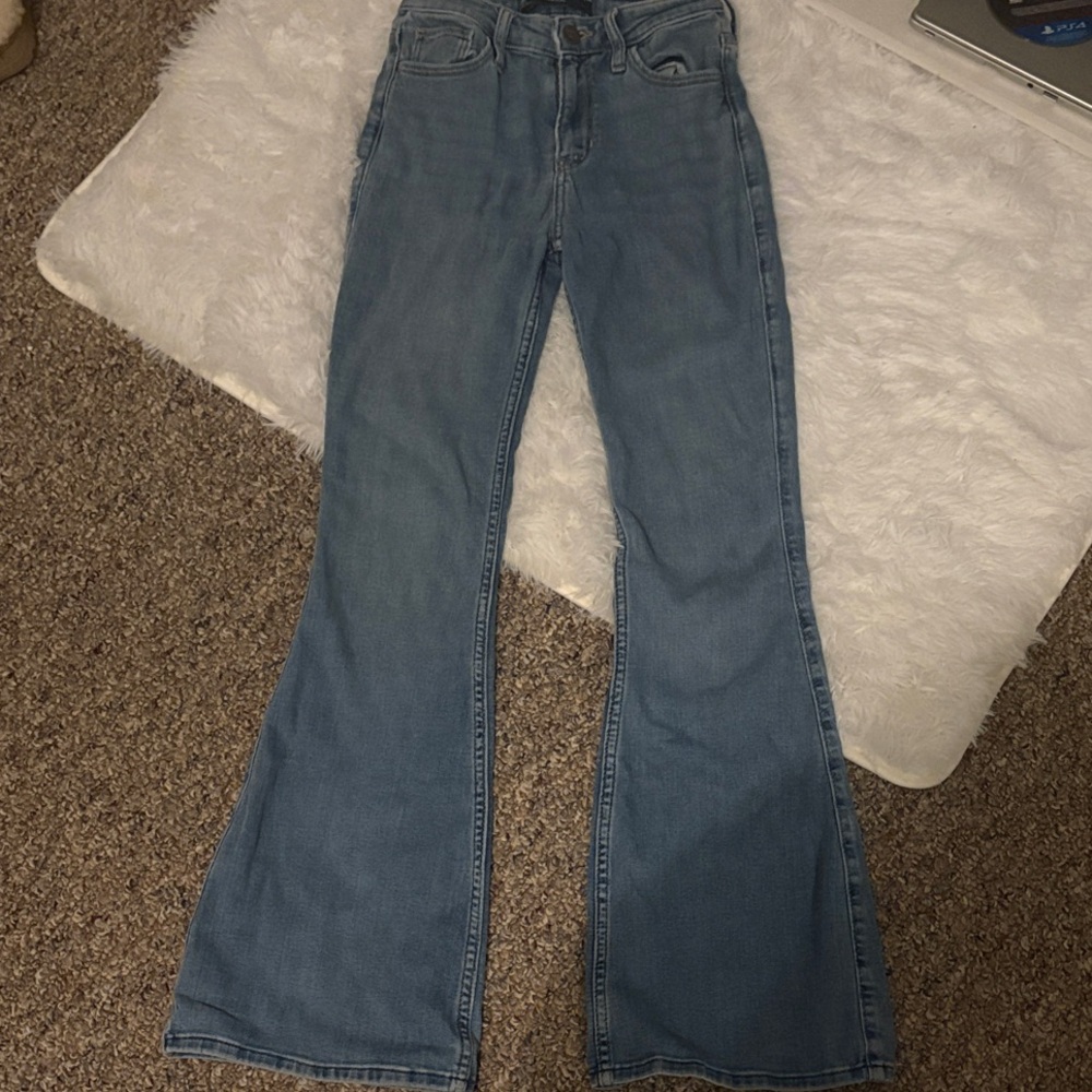 Hollister Light Blue Flare Jeans